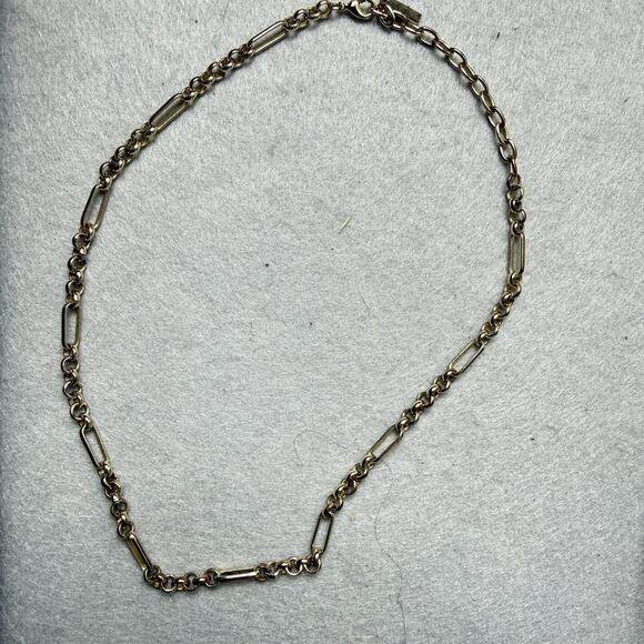 SUGARFIX By BAUBLEBAR Mixed Link Chain Necklace Gold Tone Fashion Jewelry - Picture 2 of 4